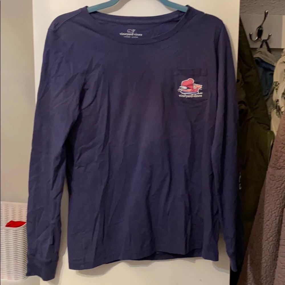 Vineyard Vines Logo Long Sleeve